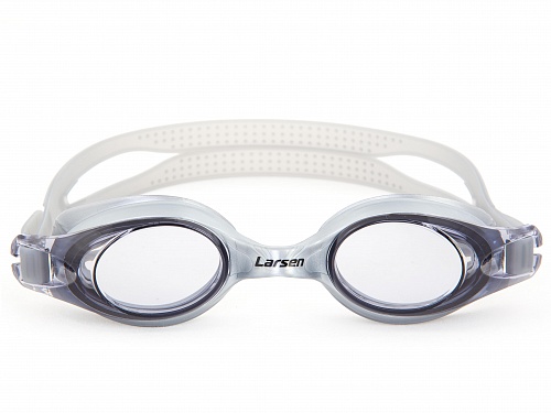 Очки плавательные Larsen S11 пвх (Серебро)