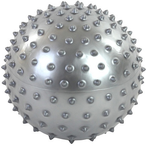 Мяч массажный Larsen SMB-06-01 (Серебряный)