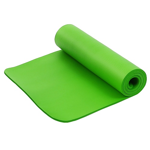 Коврик для фитнеса и йоги Larsen NBR  (Зелёный)