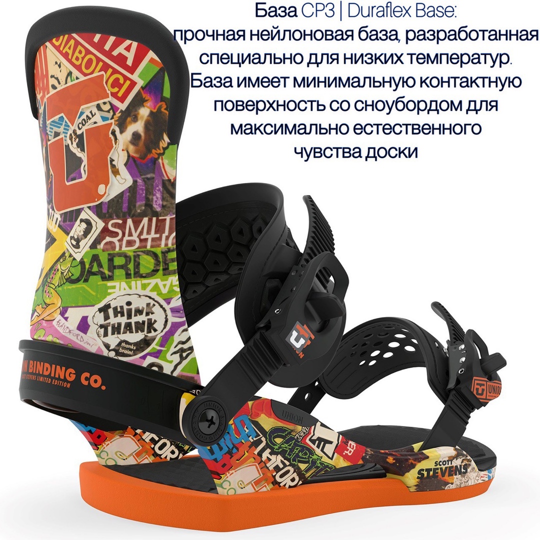 Крепления снб UNION 19-20 SCOTT STEVENS Topsheet 