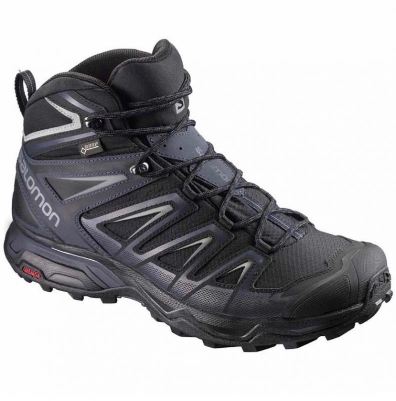 Кроссовки SALOMON X ULTRA 3 MID GTX Bk/India Ink/M 