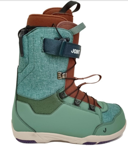 Ботинки сноубордические Joint At one`s ease Dark Green Brown  