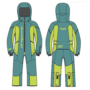 Комбинезон Dragonfly Teenager Gravity Blue Dark Green-Lime (140-146) Комбинезон Dragonfly Teenager Gravity Blue Dark Green-Lime (140-146)