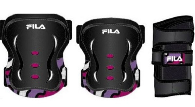 Защита Fila FP Junior G Black/pink