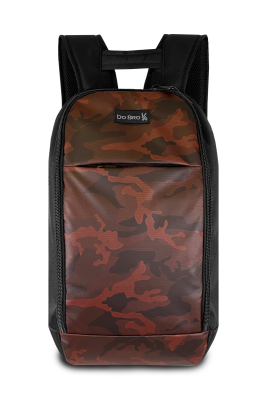 Рюкзак Do Bro One красно-чёрный камуфляж