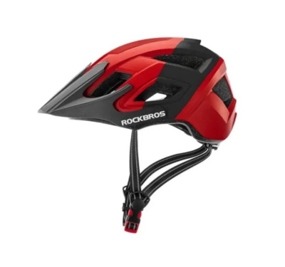 Шлем Rockbros Lambot черно-красный
