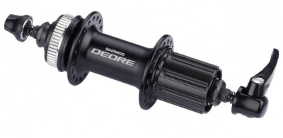 Втулка задняя Shimano Deore, M615, 36 отв, 9/10ск, C.Lock