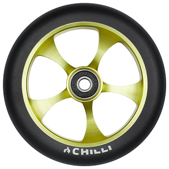 Колесо для самоката Chilli Wheel Reloaded - 120 mm  (Жёлтый)