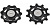 Ролики переключателя "Shimano", 11 скоростей XT