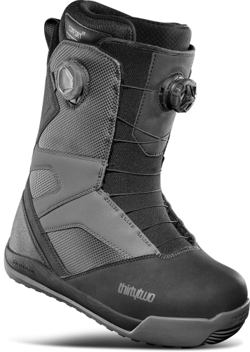 Ботинки сноубордические ThirtyTwo 24-25 Stw Double Boa Black Charcoal Ботинки сноубордические ThirtyTwo 24-25 Stw Double Boa Black Charcoal