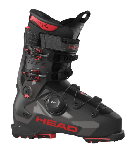 Ботинки горнолыжные Head 25-26 Edge 110 Hv Gw Boa anthracite-red