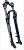 Вилка Rst Capa ML 1-0395 29"х28,6 чёрная 