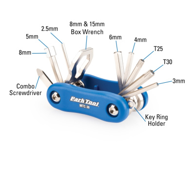 Набор инструментов Park Tool,складной