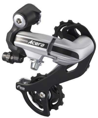 Переключатель задний Shimano Acera RD-M360, серебро