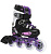 Ролики Fila NRK Junior G black/violet/pink