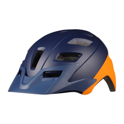 Велошлем Los Raketos Shark Navy-Orange