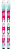 Комплект горных лыж Head 25-26 Joy Easy Jrs+Jrs 4.5 Gw Ca Br 80 [I] mint/pink