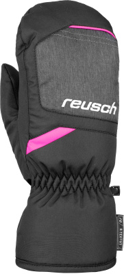 Варежки Reusch Bennet R-Tex Xt Junior Mitten Black/Black Melange/Pink Gl