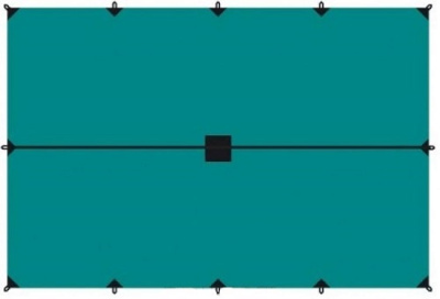 Тент BTrace зелёный 4х6 
