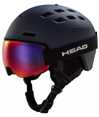 Очки Head Magnify 5K black/red