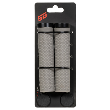 Грипсы STG SZ-056B, 135 мм, Lock-On (Серый)