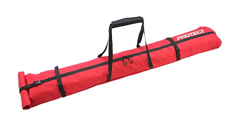 Чехол универсальный Protect для одной пары горных или беговых лыж  (Красный)