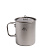 Кружка Goraa Single-Wall Titanium Mug With Folding Handle And Lid