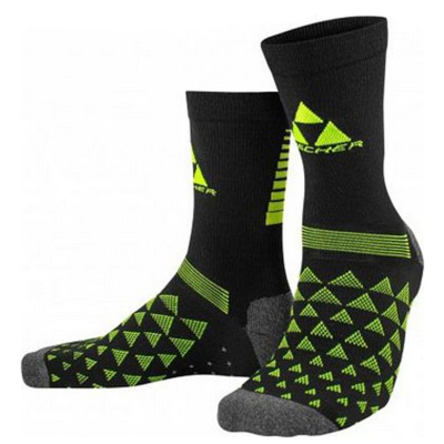 Носки Fischer Nordic серый/неон Носки Fischer Nordic серый/неон