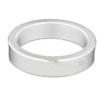Кольцо проставочное Neco на рулевую колонку 1-1/8" 5 мм (Серебристый)
