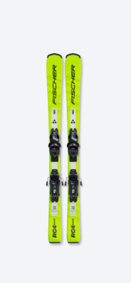 Комплект горных лыж Fischer 25-26 Rc4 Race Jr Jrs + Fs 4 Ca Jrs 