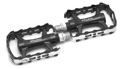 Педали Wellgo 6-14127 LU-C27G, чёрные  Педали Wellgo 6-14127 LU-C27G, чёрные