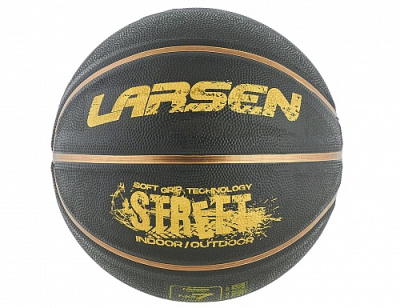 Мяч баскетбольный Larsen Street Gold