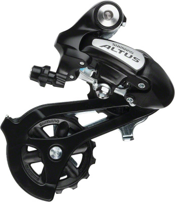 Переключатель задний Shimano Altus, M310, 7/8скоростей, черный 