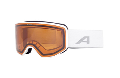 Очки Alpina Venet White Matt/Orange S2 