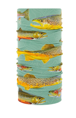 Бандана Buff CoolNet UV Trout Multi