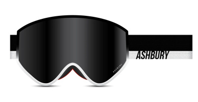 Очки Ashbury A12 half&half (dark smoke lens/yellow spare)