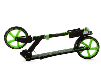 Самокат Larsen Indy Black/Lime