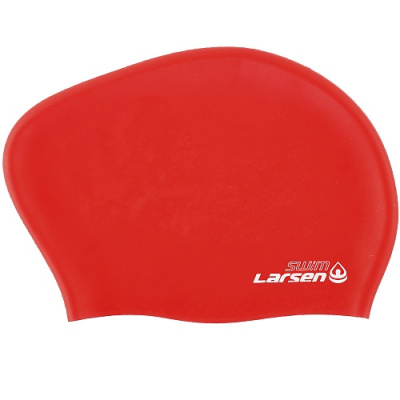 Шапочка плавательная Larsen LC-SC807 (Красный)