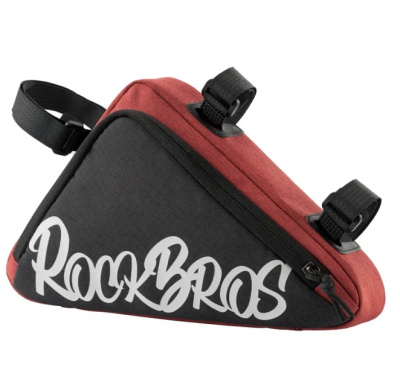Велосумка Rockbros G001 на раму кирпично-красный