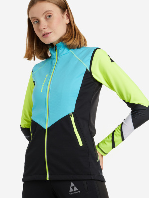 Жилет женский Fischer Softshell Warm бирюзовый Жилет женский Fischer Softshell Warm бирюзовый