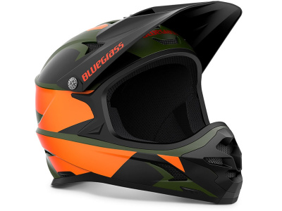 Велошлем Bluegrass Intox Green/Orange