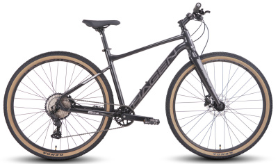 Велосипед Hagen 2025 1.10 R, металлик, 29"