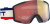 Очки Scott Shield beige/blue illuminator red chrome Очки Scott Shield beige/blue illuminator red chrome